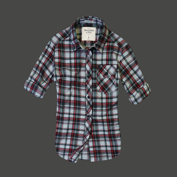 Abercrombie Fitch Mujeres Gaza Largo Blusa AF8396